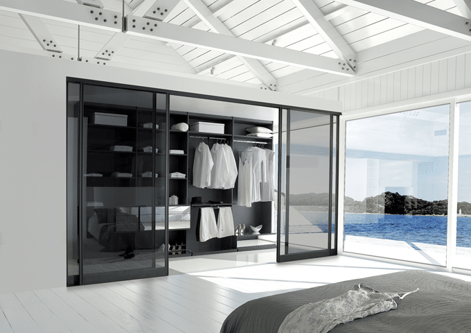 44 - Dressing-noir-miroir Ambiance Dressing