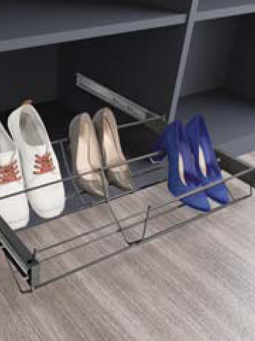 Ambiance dressing - collection Anthracite rangement chaussures Ambiance dressing - collection Anthracite rangement chaussures
