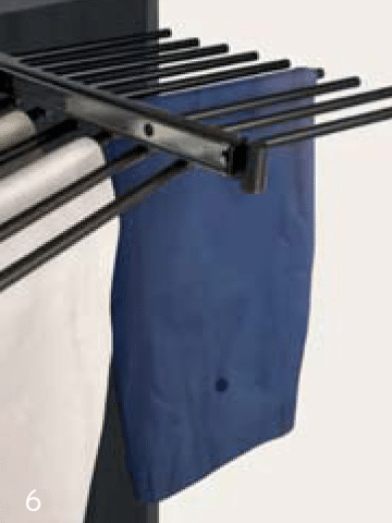 Ambiance dressing - collection Anthracite porte pantalons Ambiance dressing - collection Anthracite porte pantalons